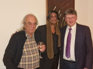 Guy Bovet, Jeremy Joseph und Roman Emilius (von links nach rechts)